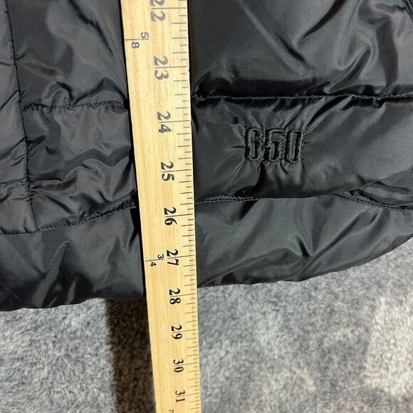 Cabelas Goose Down Puffer Vest Mens Medium Black Outdoor Warm Winter Hunting - Picture 6 of 7